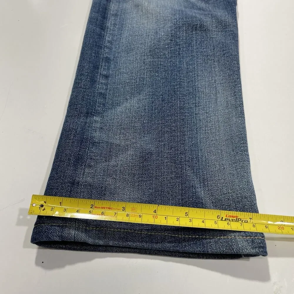 Polo Ralph Lauren Jeans Men’s 32x30 Blue Wash Varick Slim Straight Premium Denim